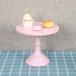 Rauast koogialus Peo esitlusstend Pulmad Kodu kaunistus Sepistatud S&uuml;nnip&auml;evasalv Magustoit Fudge Lauapealne P&auml;rastl&otilde;unane tee Koogialus 8 inches roosa