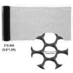 Plastikust traatv&otilde;rk 9,8 x 1,3 jalga rull kodulindudele, koertele, k&uuml;&uuml;likutele, madude t&otilde;ke ja aiandus. Kanalav&otilde;rk kodulindude aiandus. 1pc