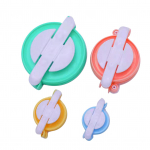 4 tk Pomponivalmistaja Erinevad suurused Pomponite valmistamise t&ouml;&ouml;riistakomplekt DIY villase l&otilde;nga kudumisk&auml;sit&ouml;&ouml; jaoks