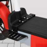 Electric Bike Foot Rest Vehicle Modification Set Easy to Install Motorcycle Accessory Lightweight