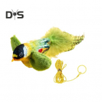 Interaktiivne s&auml;utsuv linnukassi m&auml;nguasi Puutetundliku aktiveerimisega elektrilise linnuga realistlik simulatsiooniga Palus linnum&auml;nguasi siseruumides kasutatavatele kassidele ja koertele hall