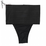 Naiste k&otilde;rge v&ouml;&ouml;koha reguleerimisv&otilde;imega stringid hingavad mugavused elastsed intiimp&uuml;ksid vormivad alusp&uuml;ksid stringid k&otilde;rge v&ouml;&ouml;kohaga lame k&otilde;ht L