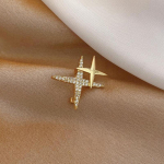 Klassikalise disainiga T&auml;hekujulised prossid, n&ouml;&ouml;pn&otilde;elad naistele peened ehted pulmapeo t&uuml;drukule luksuslikud aksessuaarid kingitus kuld