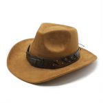 Suede L&auml;&auml;ne Kauboikaabu Viltkaabu Meeste ja Naiste Dž&auml;sskaabu Briti Viltkaabu M（56-59cm）