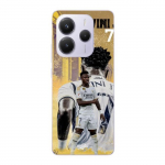 Coque Xiaomi Redmi Note 14 5G Vinicius JR real madrid 7 Wallpaper Maniacase