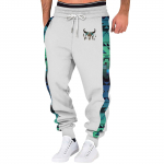 Kevadsportide Fitness P&uuml;ksid Meeste Lahtised Jooksmiseks Vabaaja Sweatpants Puuvill L must