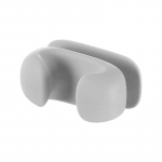 Riisilusikahoidja silikoonist hoiurest, k&ouml;&ouml;gis seinale kinnitatav pliidilusikariiul, paigutusrest