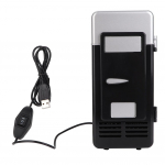 Mini USB-kontori minik&uuml;te ja -jahutus kaheotstarbeline kaasaskantav k&uuml;lmik joogijahuti(Must) must