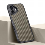 S&uuml;sinikkiust tekstuuriga TPU pehme magnet&uuml;mbris iPhone 16 Plus 15 Pro Max 14 Pro 13 12 11 jaoks MagSafe Slim p&otilde;rutuskindla h&uuml;briidsilikoontelefoni kaane jaoks iPhone 16 must