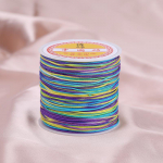 V&auml;rviline gradient k&auml;sitsi valmistatud k&auml;ev&otilde;ru n&ouml;&ouml;r jade toonis - 100m punutud DIY n&ouml;&ouml;r ripatsite jaoks 100 meters