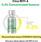 VT Cica Reti-A Essence 0.3 30ml &ndash; &Otilde;rn vananemisvastane ja rahustav retinoolseerum