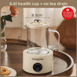 Yamamoto multifunktsionaalne mini klaasist teekann lilletee jaoks Round Screen Health Cup