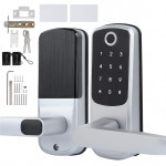 WiFi Smart Lock s&otilde;rmej&auml;lje paroolikaardi puldiga avamine puuteekraaniga TUYA mehaanilise v&otilde;tmega