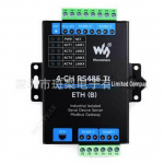 T&ouml;&ouml;stuslik 4-pordiline RS485-RJ45 Etherneti konverter
