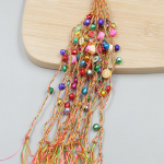 K&auml;sitsi kootud draakonipaadi festivali mitmev&auml;rviline k&ouml;is k&auml;ev&otilde;ru, laste beebi palve k&auml;ek&ouml;is, tiigri zongzi kotike k&auml;ek&ouml;is valmistoode Color line bell + animal, flower, fruit