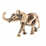 Antiikpronks miniatuursed elevandikujukesed tee lemmiklooma lauakaunistus