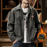 Meeste retro Detroit jakk: S&uuml;gis/Talv 2024, Trendikas, N&auml;gus, Polsterdatud, Vabaaja R&otilde;ivad L (130-150 lbs)