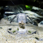 6/8 Cm Akvaariumi Kala Taimede Paak Plastik L&auml;bipaistev Tigu P&uuml;&uuml;nis P&uuml;&uuml;ab Taimi Planaarsete Kahjurite P&uuml;&uuml;dmise Kast Keskkonna Puhastamise T&ouml;&ouml;riist 6 CM