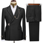 Meeste &Uuml;likonnad Bleiser P&uuml;ksid Meeste Jakk Itaalia Disainer Pidu Pulmad Slim Fit Rev&auml;&auml;r L must