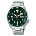 SEIKO 5 Sports Automaatne Rohelise Kettaga Meeste K&auml;ekell SRPD63K1
