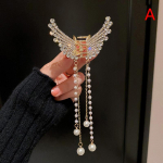 Butterfly Pearl Tups juuksen&otilde;el Korea lihtne k&uuml;lgklamber Liu Hai klamber