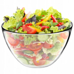 KADAX Salatikauss Kauss kauss Klaasist Salatiks Puuviljadele 17cm 2x