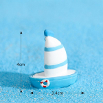 Multifilm Surfilaud Merekarbid Merelinnud Delfiinid Kaunistused Vaik Akvaariumi Dekoratsioon 3*3.1cm