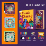 Gomoku, Ludo, Kabe: 3-in-1 m&auml;ngulaua komplekt vanema-lapse suhtluseks ja hariduseks