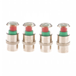 1 Komplekt DIY Tarvikud Auto Rehvir&otilde;hu M&otilde;&otilde;dik Indikaator Hoiatus J&auml;lgimine Ventiilikork Andur V&auml;line Ventiili Avastamine J&auml;lgimine as the picture