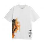 Y-3 GFX L&uuml;hikeste varrukatega T-s&auml;rk Valge Unisex Topid JX4744 S