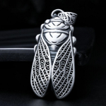 Tsikaadi ripats, vintage kaelakee, ripats, tegi vapustava deb&uuml;&uuml;di nii meestele kui naistele 50CM(Necklace Size)