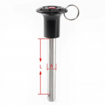 KST111 Kiirkinnitustihvt K&otilde;rgekvaliteediline Kuulkinnitustihvt SUS304 Line Array Turvatihv Nuppmehhanism T&otilde;mber&otilde;ngaga A10-L75mm