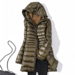 Naiste puhvjoped &Uuml;likerge pardisuledest jope S&uuml;gis Talv Soe Kaasaskantav Kapuutsiga Mantel Naiste Tuulejope Parka L tumeroheline v&auml;rv