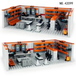 S&otilde;jaline seeria Politsei Eri&uuml;ksuse Varustus Arsenali Ehitusklotsid M&auml;nguasjad