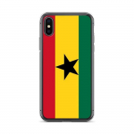 Coque T&eacute;lephone Drapeau Ghana &ndash; iPhone X