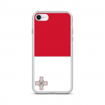 Coque iPhone - Malte - Drapeau - Souple - Design fin et l&eacute;ger - &Uuml;hilduv iPhone 6 Plus