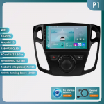 Ossuret 8G RAM 128G ROM AI H&auml;&auml;ljuhtimisega 2-DIN Android Auto Raadio Ford Focus 3 2012-2017 MK3 jaoks Carplay Automeedia GPS Navigatsioon 2DIN Intelligentne Autoradio P1 4Core 1G 32G AI