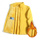 Naiste kvaliteetsest fliisist jakiga &uuml;ler&otilde;ivaste pluss sametist paksendatud kampsun XXL