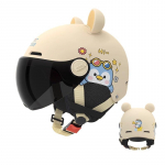 Elektriauto Mootorratta Poolkiiver Poisid ja T&uuml;drukud Lapsed Armas Kiiver Neli Aastaaega Kiiver 3C Children's Helmet