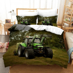 Traktori Voodipesukomplekt 3D-tr&uuml;kk P&otilde;llumajandust&ouml;&ouml;riist K&auml;rry Kodu Dekoratsioon Padjap&uuml;&uuml;r Tekikott Armas Kingitus Perele ja S&otilde;pradele 140x200cm