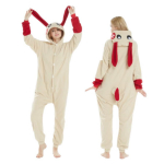 Taskukoletiste sarja &uuml;hes t&uuml;kis pidžaama: Loidpoke, Squirtle, Golduck ja Bulbasaur multika une- ja koduriietus XL