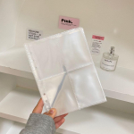 A5 fotokaardihoidja PVC-fotode kogumise raamatute loominguline kaardik&ouml;itja, t&uuml;druk transparent-pages 6