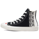 Converse Chuck Taylor All Star High Love Fearlessly Naiste tossud Must Valge Egrett &Uuml;likoolipunane 567309F 36