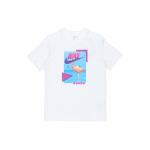Nike Flamingotr&uuml;kiga spordis&auml;rk l&uuml;hikeste varrukatega Meeste Topp Valge DD1283-100 L
