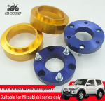 Sobiv t&otilde;stes&uuml;steem Pajero Sport V7 seeriale - 2-tollised k&otilde;rgendatud vedrupadjad Front Pads Pair