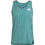 Adidas Slim Fit Varrukateta &Uuml;mmarguse Kaelusega T-s&auml;rk Meeste Topid Sinine JV7161 XL blue