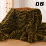 50X160Cm Imitatsioonminkkarusnahast kangas Hirve Sebra Leopardi tr&uuml;kk K&auml;sit&ouml;&ouml; R&otilde;ivad Kott Nukk Ise-tee &Ouml;koloogiline Kunstkarusnahast kangas 50X160cm