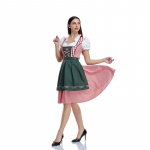 Uus traditsiooniline kleit M&uuml;ncheni Oktoberfesti teenrit&uuml;druku kost&uuml;&uuml;m S tumeroheline v&auml;rv