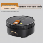 Kahepoolne elektriline pannkoogi- ja kreppimasin reguleeritava ujuva disainiga