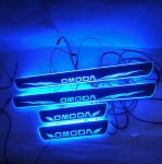 4 LED-i Fantoomv&auml;rvi L&auml;vepaku Ribad Chery Omoda 5 Tervituspedaalile chery omoda 5